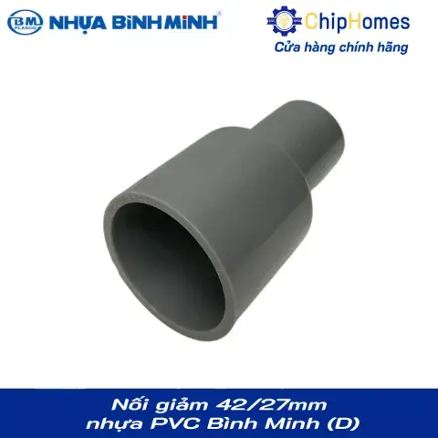 Nối giảm, chậu giảm 42x27 mm nhựa PVC Bình Minh