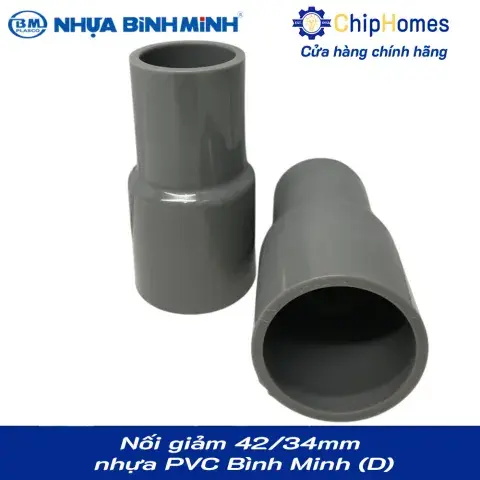 Nối giảm, chậu giảm 42x34 mm nhựa PVC Bình Minh
