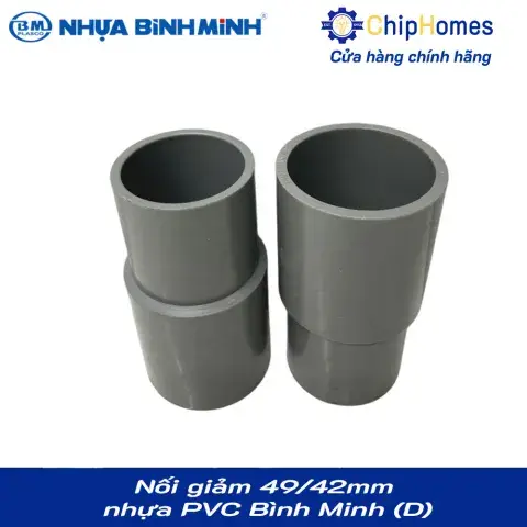 Nối giảm, chậu giảm 49x42mm nhựa PVC Bình Minh