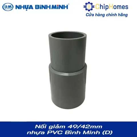 Nối giảm, chậu giảm 49x42mm nhựa PVC Bình Minh