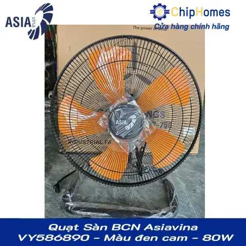 Quạt Sàn BCN Asiavina VY586890 - Màu đen cam - 80W