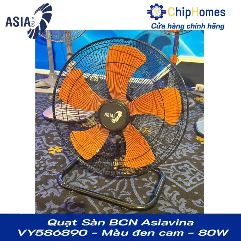 Quạt Sàn BCN Asiavina VY586890 - Màu đen cam - 80W