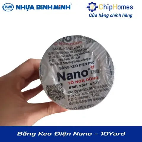 Băng Keo Điện Nano - 10Yard