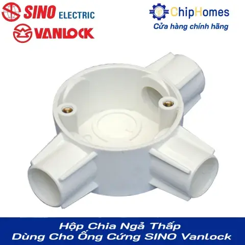 Hộp Chia Ngả Thấp Dùng Cho Ống Cứng SINO Vanlock