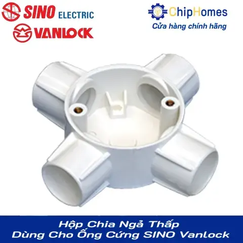 Hộp Chia Ngả Thấp Dùng Cho Ống Cứng SINO Vanlock
