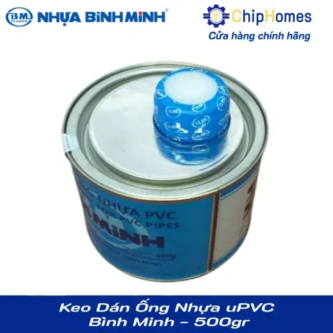 Keo Dán Ống Nhựa uPVC Bình Minh - 500gr - Ảnh 