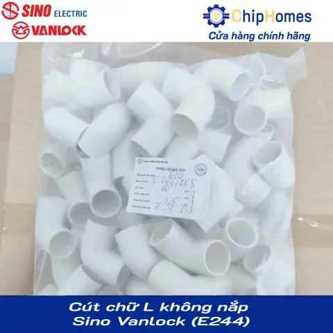 Cút chữ L không nắp Sino Vanlock (E244)