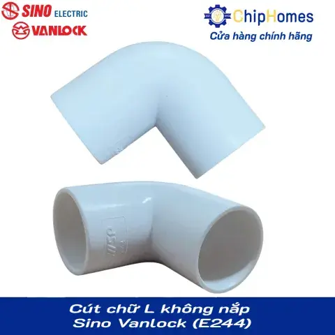 Cút chữ L không nắp Sino Vanlock (E244)