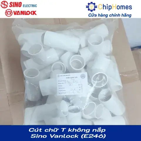 Cút chữ T không nắp Sino Vanlock (E246)