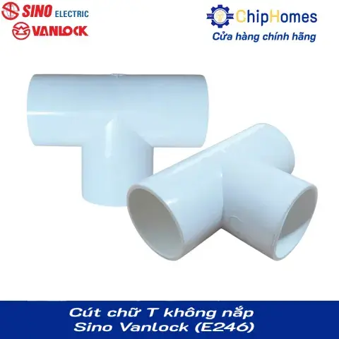 Cút chữ T không nắp Sino Vanlock (E246)