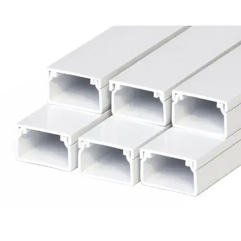 Nẹp Điện Vuông PVC Chống Cháy Tiến Phát 1m7