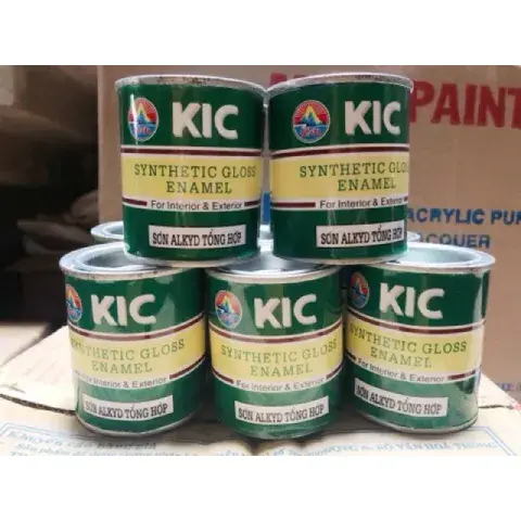 Sơn Alkyd Tổng Hợp KIC - Lon Nhỏ 70g