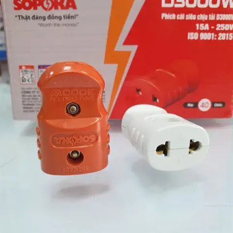 Phích cắm cái siêu chịu tải Sopoka D3000W công suất 3000W