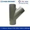 Y 114 nhựa PVC Bình Minh - Loại Mỏng, DN 114mm, PN 3 bar