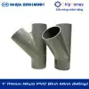 Y 114 nhựa PVC Bình Minh - Loại Mỏng, DN 114mm, PN 3 bar