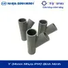 Y 34 nhựa PVC Bình Minh - Loại Dày, DN 34mm, PN 12 bar