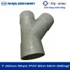 Y 60 nhựa PVC Bình Minh - Loại Mỏng, DN 60mm, PN 4 bar