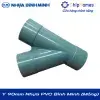 Y 90 nhựa PVC Bình Minh - Loại Mỏng, DN 90mm, PN 4 bar