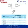 Bảng thông số kỹ thuật Khớp nối ren Sino Vanlock E258