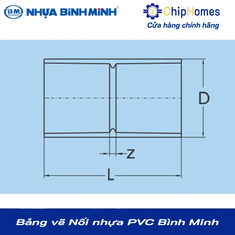 Bảng vẽ nối nhựa PVC Bình Minh