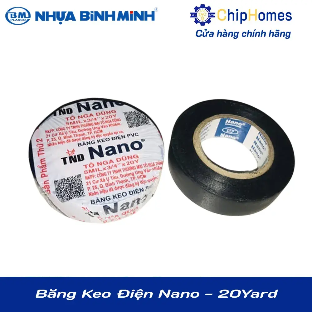 Băng Keo Điện Nano - 20Yard