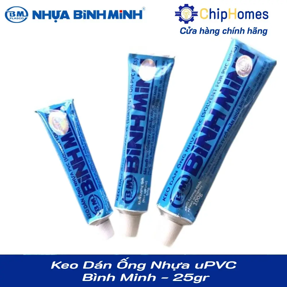 Keo Dán Ống Nhựa uPVC Bình Minh - 25gr
