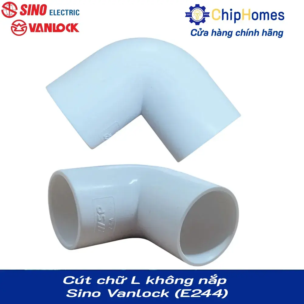 Cút chữ L không nắp Sino Vanlock (E244)