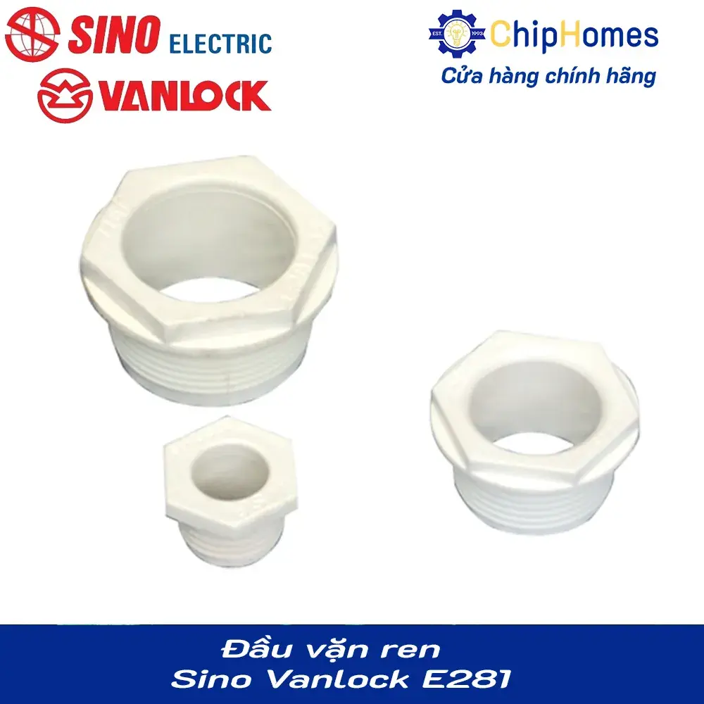 Đầu vặn ren Sino Vanlock E281