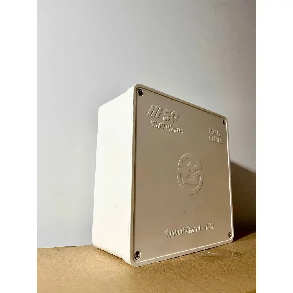 Hộp box nối dây chống cháy 185x185x80 E265/43 Sino