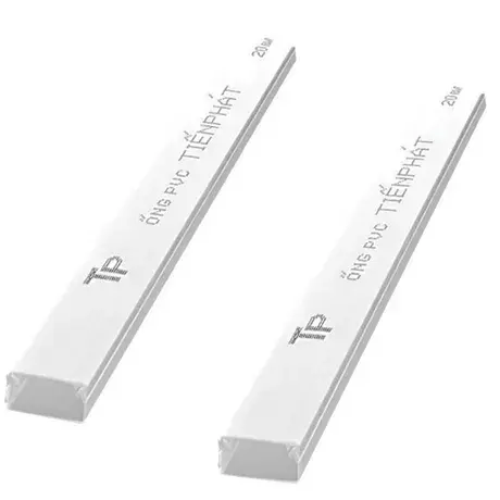 Nẹp Điện Vuông PVC Chống Cháy Tiến Phát 1m7
