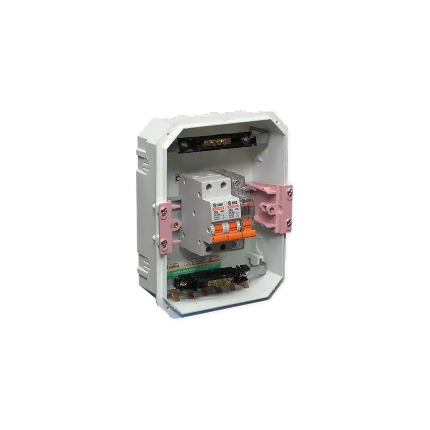 Tủ Điện Âm Tường 3/6 Module E4FC Sino - E4FC 3/6 LA