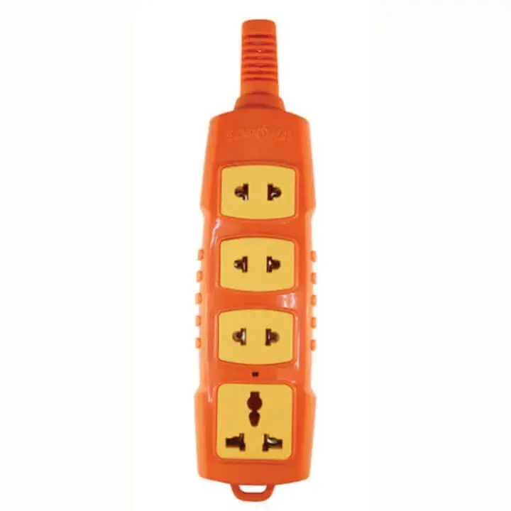 Ổ Cắm Điện 4 Lỗ 6000W Không Dây Nút Nguồn SOPOKA 4S-6000W2+