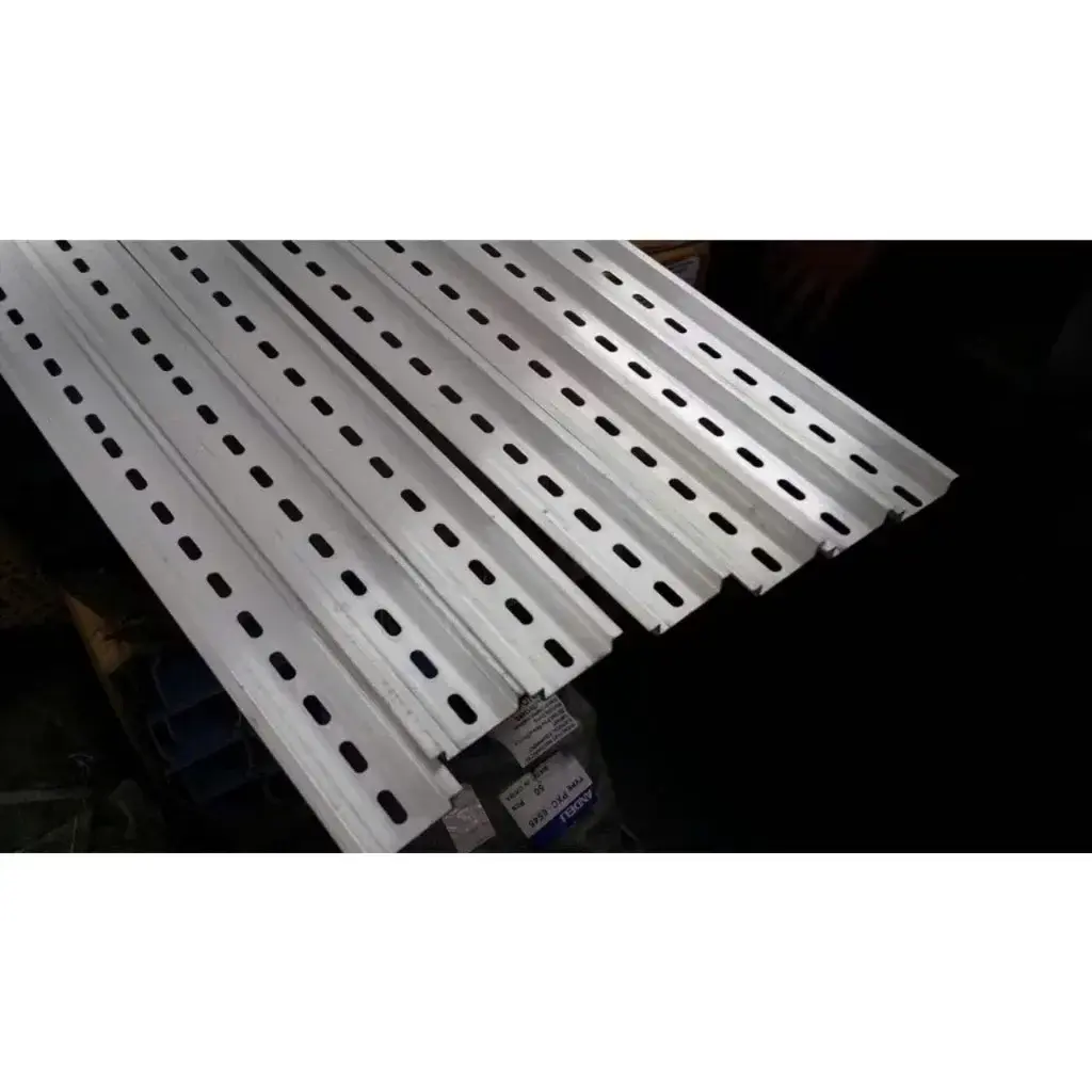 Thanh ray nhôm tủ điện, gắn aptomap (CB,MCB)