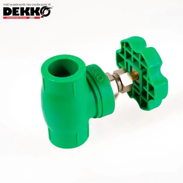 Van Cửa Đồng Tay Nhựa PPR Dekko