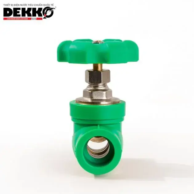 Van Cửa Đồng Tay Nhựa PPR Dekko