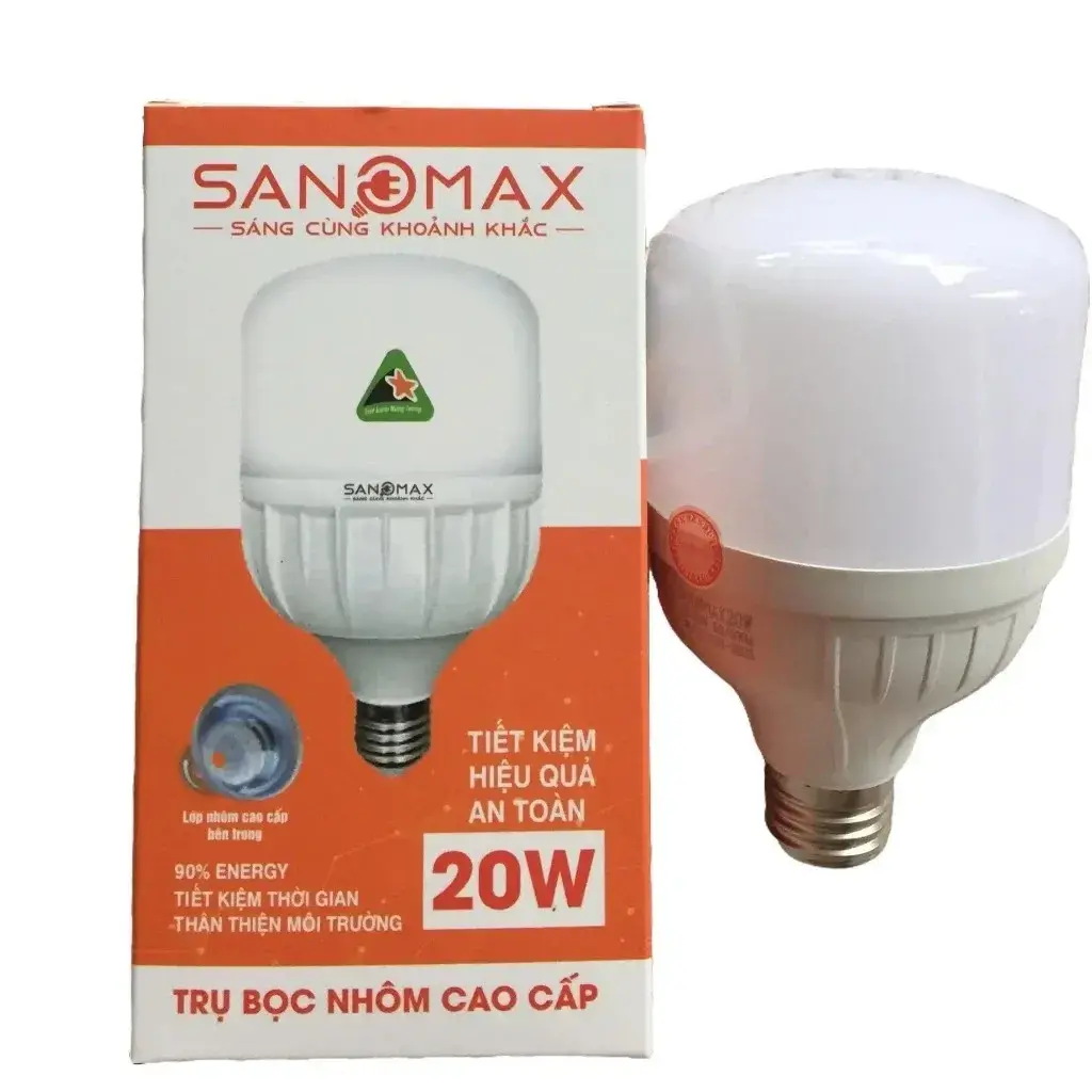 Bóng Đèn LED Trụ Kín Nước SANOMAX - 20W