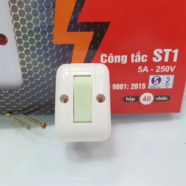 Công tắc ST1 Sopoka, công tăc rùa 1 chiều lắp táp lô