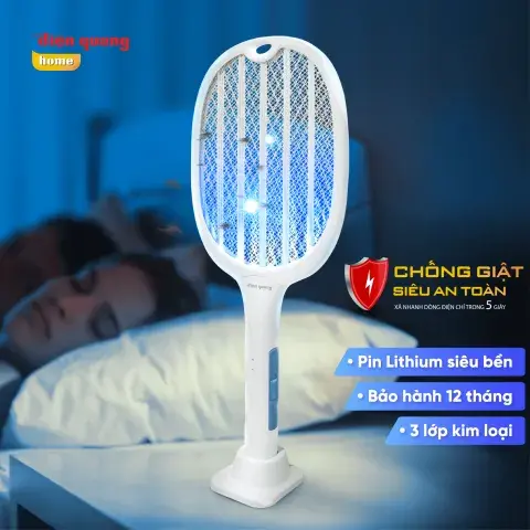Vợt Muỗi Điện Quang thông minh Tự Bắt Muỗi 2 trong 1- EMR10W