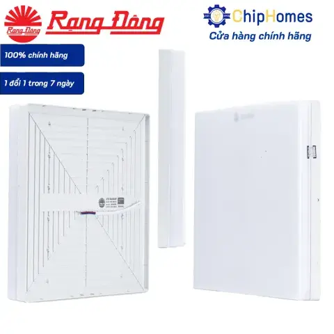 Đèn LED Ốp Trần Vuông Đế Nhựa Rạng Đông 300x300 24W LN12N