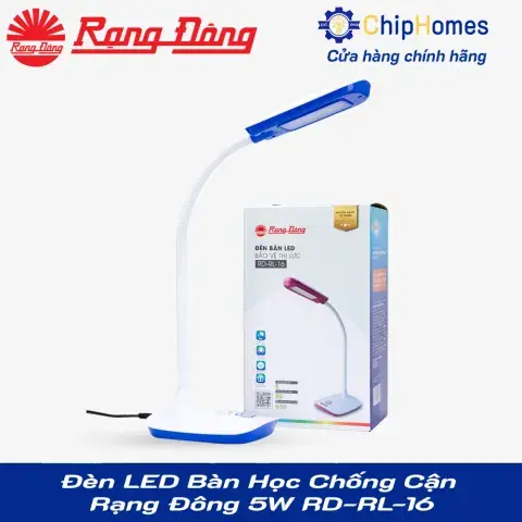 Đèn LED Bàn Học Chống Cận Rạng Đông 5W RD-RL-16