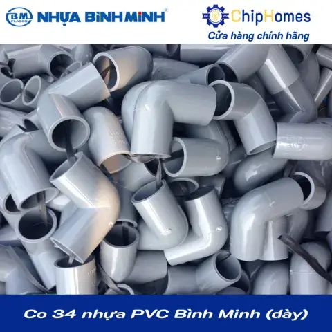 Co 34 nhựa PVC Bình Minh - Loại Dày
