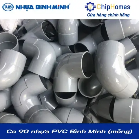 Co 90 nhựa PVC Bình Minh - Loại Mỏng