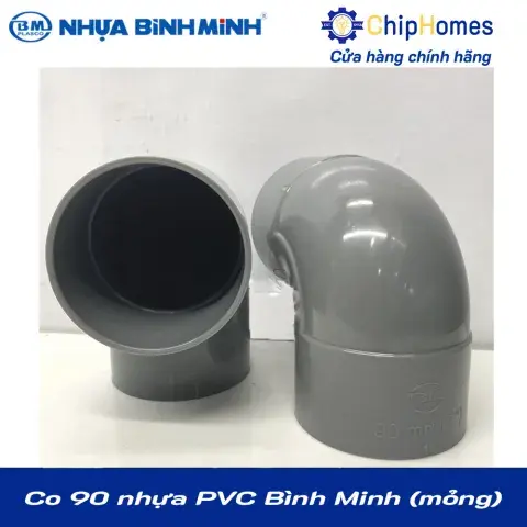 Co 90 nhựa PVC Bình Minh - Loại Mỏng