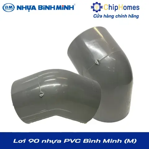 Lơi 90 nhựa PVC Bình Minh - Loại Mỏng