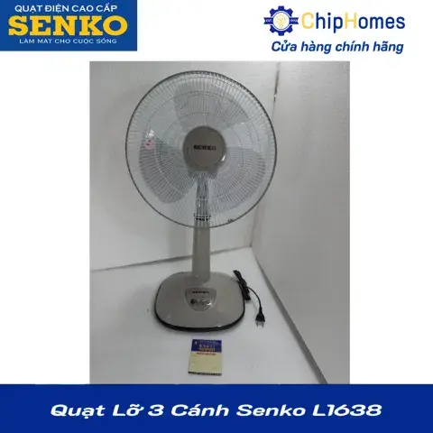 Quạt Lỡ 3 Cánh Senko L1638 - Ảnh thực tế