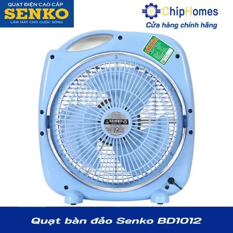 Quạt bàn đảo Senko BD1012 - mặt sau