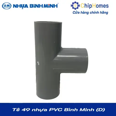 Tê 49 nhựa PVC Bình Minh - Loại Dày