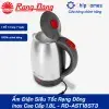 Ấm Điện Siêu Tốc Rạng Đông Inox Cao Cấp 1.8L - RD-AST18ST3 