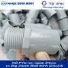 Nối PVC ren ngoài 34mm ra ống 34mm (dày) Bình Minh PN15