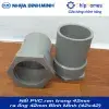Nối PVC ren trong 42mm ra ống 42mm Bình Minh loại dày - Ren nhựa